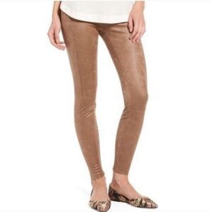 LYSSE BUFFED FAUX SUEDE LEGGINGS